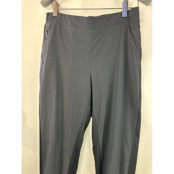 Athleta Brooklyn Lined Jogger Pants Black Stretch Pockets Women's Size 14 - Picture 4 of 16